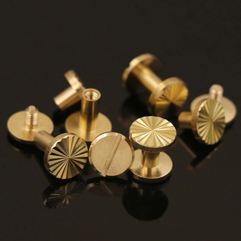 Body Jewelry Chicago - 10 takım Katı Pirinç Bağlama Chicago