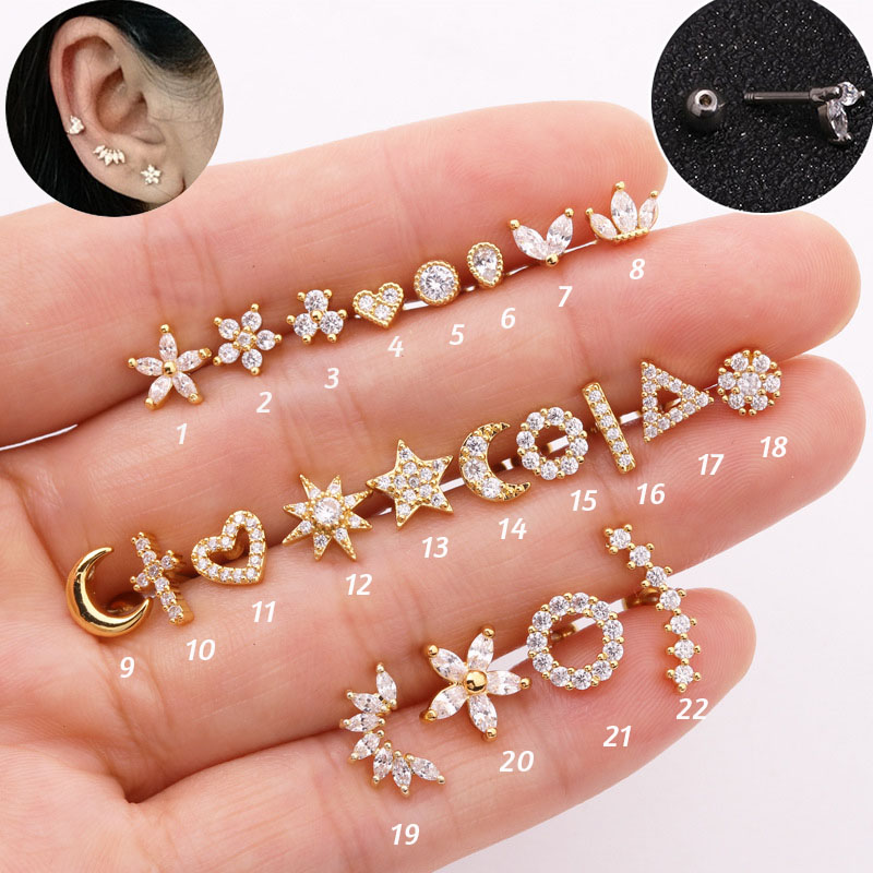 Dermal Anchor Top - Yeni 1 adet cerrahi çelik ve
