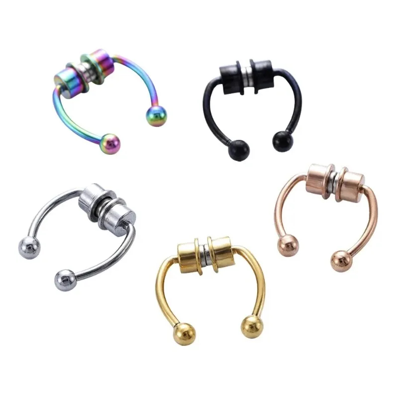 1/2/3 adet sahte manyetik buru - Body Jewelry Nose incelemesi ve fiyatı
