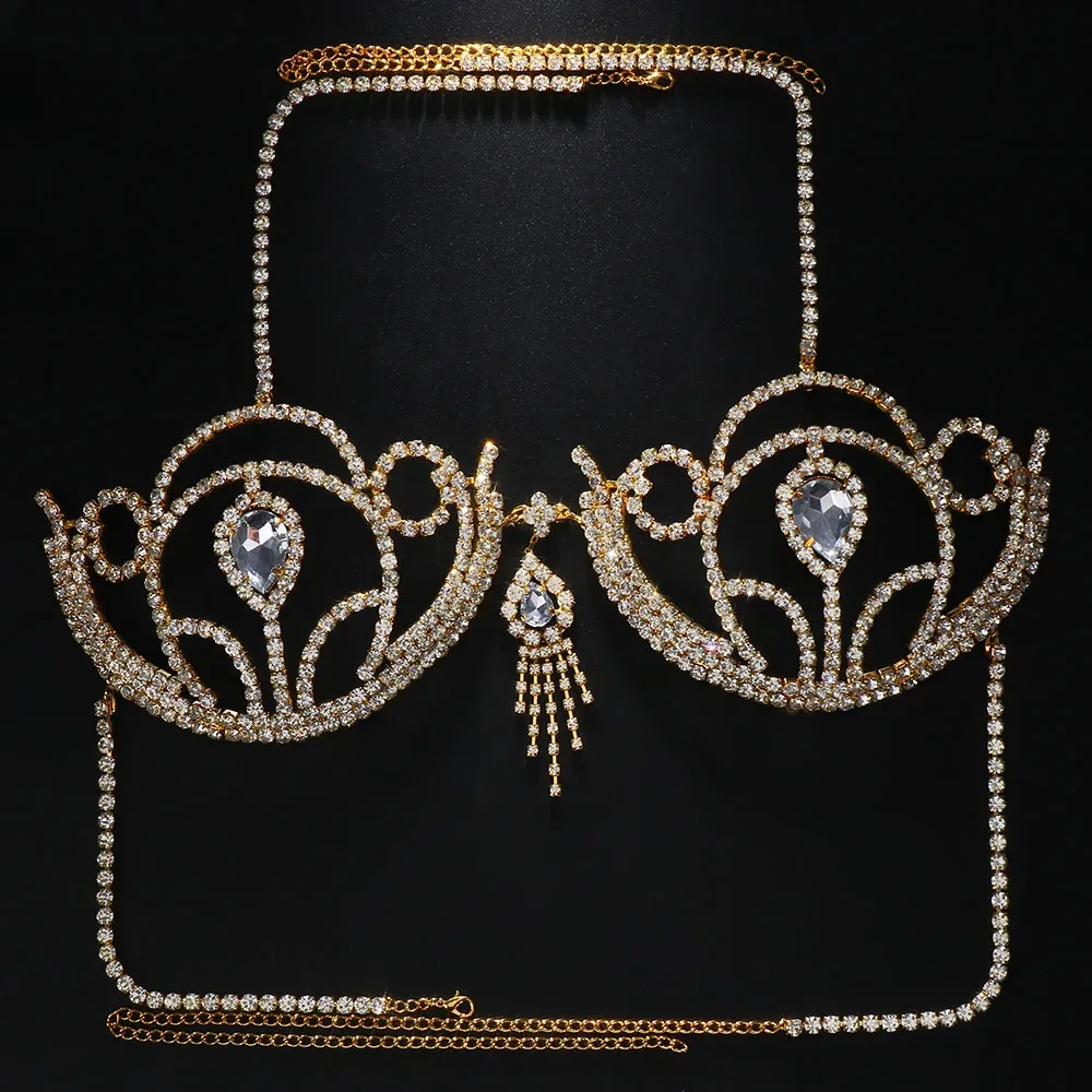 Lüks taklidi Bikini sutyen kad - Body Jewelry Harness incelemesi ve fiyatı