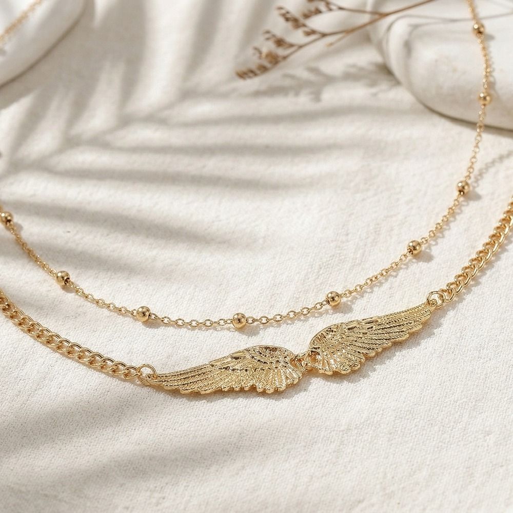 Hediye Şık Çift Katmanlı Kanat - Body Chain Jewelry incelemesi ve fiyatı