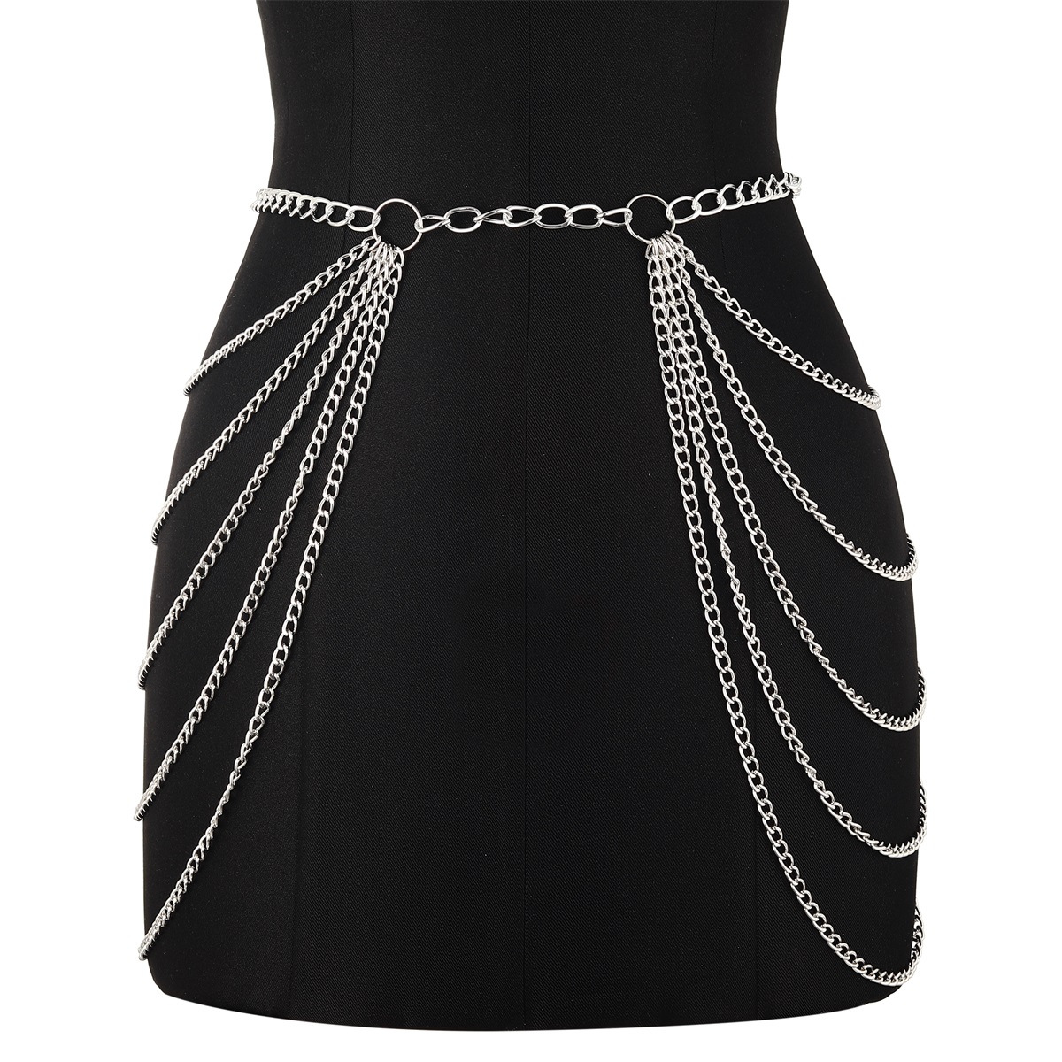 Seksi katman bel zincir kemer  - Body Jewelry Dress incelemesi ve fiyatı