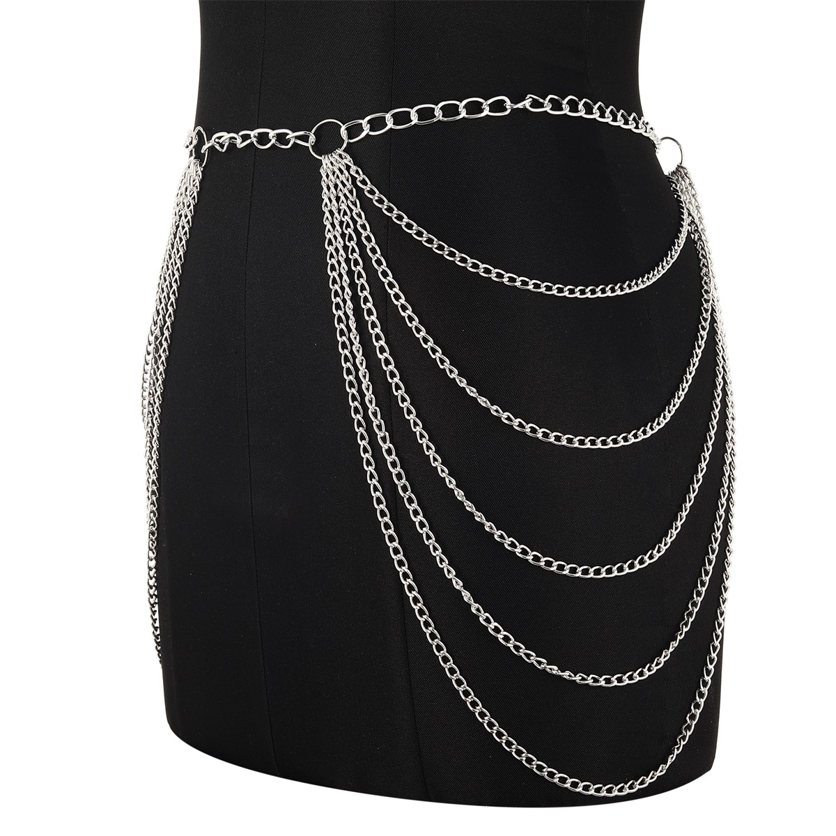 Seksi katman bel zincir kemer  - Body Jewelry Dress incelemesi ve fiyatı