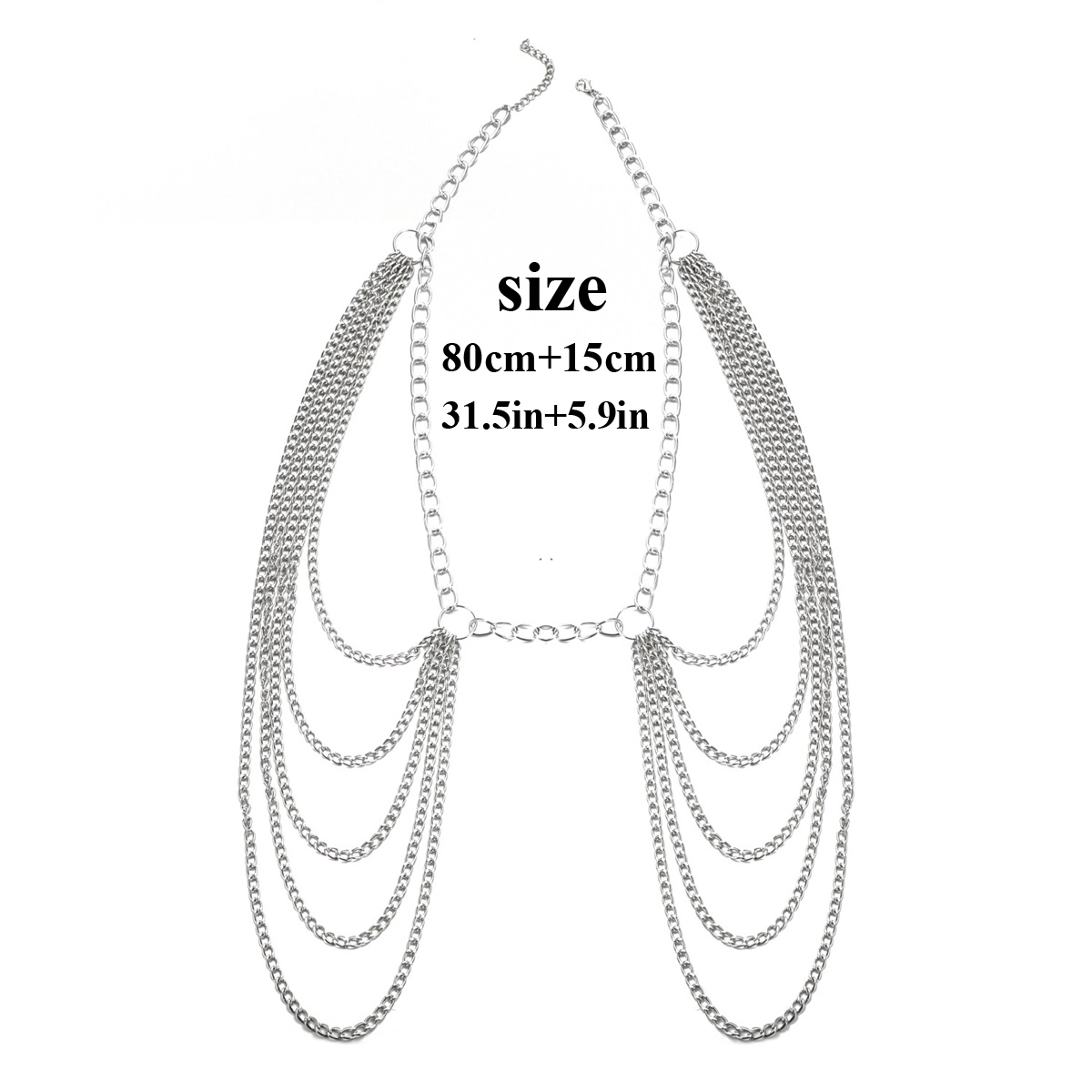 Seksi katman bel zincir kemer  - Body Jewelry Dress incelemesi ve fiyatı