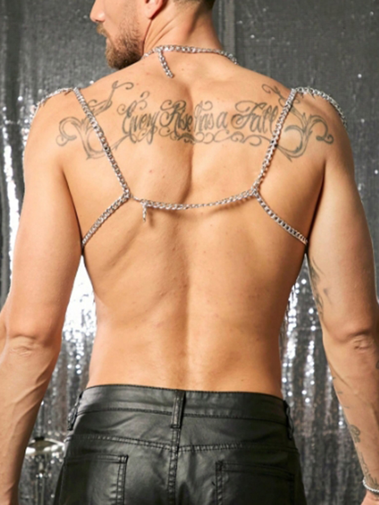 Püsküllü Zincirli Göğüs Askısı - Body Jewelry Harness incelemesi ve fiyatı