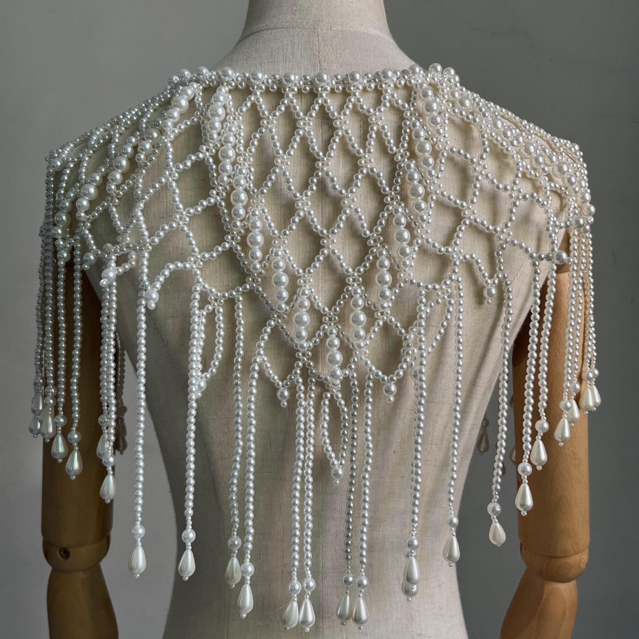 El Yapımı İnci Katmanlı Vücut  - Body Jewelry Harness incelemesi ve fiyatı