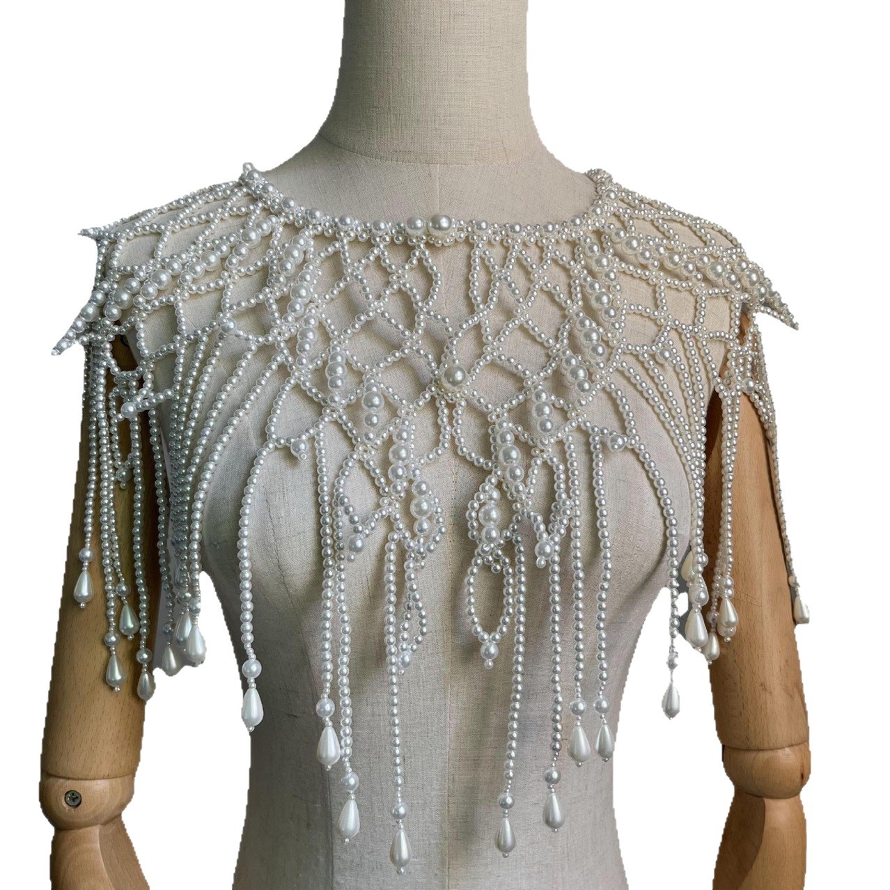 El Yapımı İnci Katmanlı Vücut  - Body Jewelry Harness incelemesi ve fiyatı