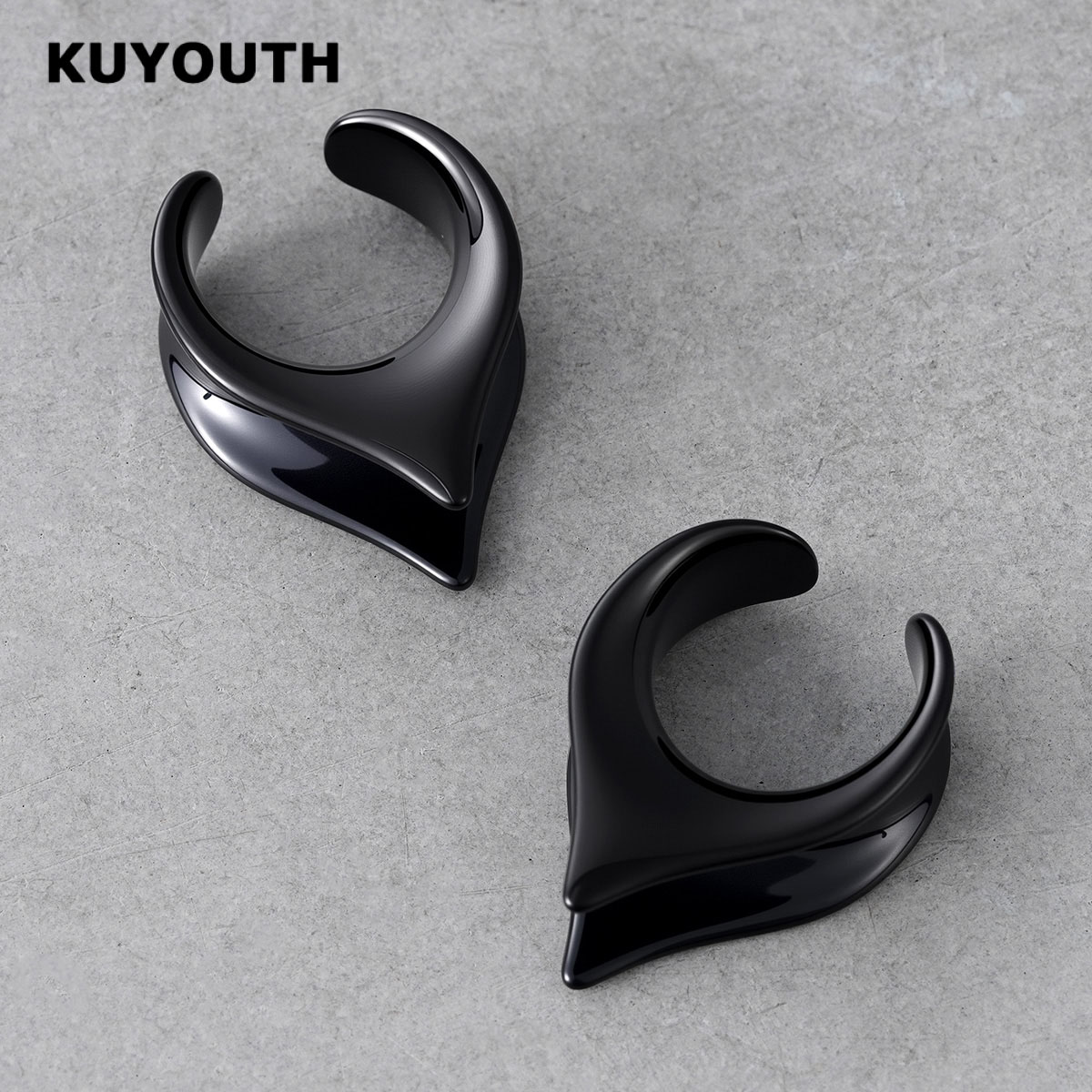 KUYOUTH Paslanmaz Çelik Açık E - Body Jewelry Gauge Sizes incelemesi ve fiyatı