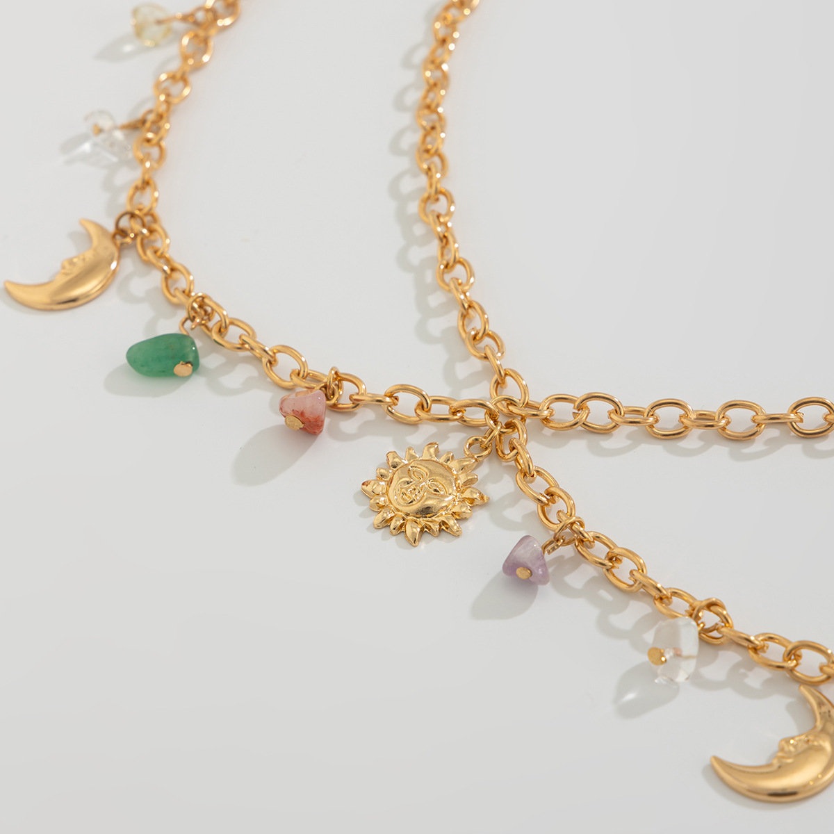Boho Yıldız Ay Güneş Kolye Bel - Body Chain Jewelry incelemesi ve fiyatı