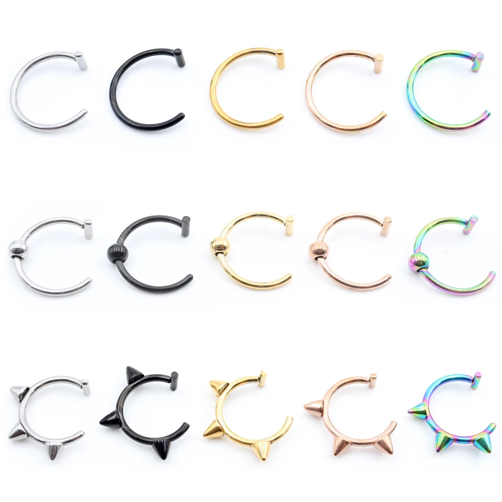 1 Adet Paslanmaz Çelik Burun H - Body Jewelry Metal Types incelemesi ve fiyatı