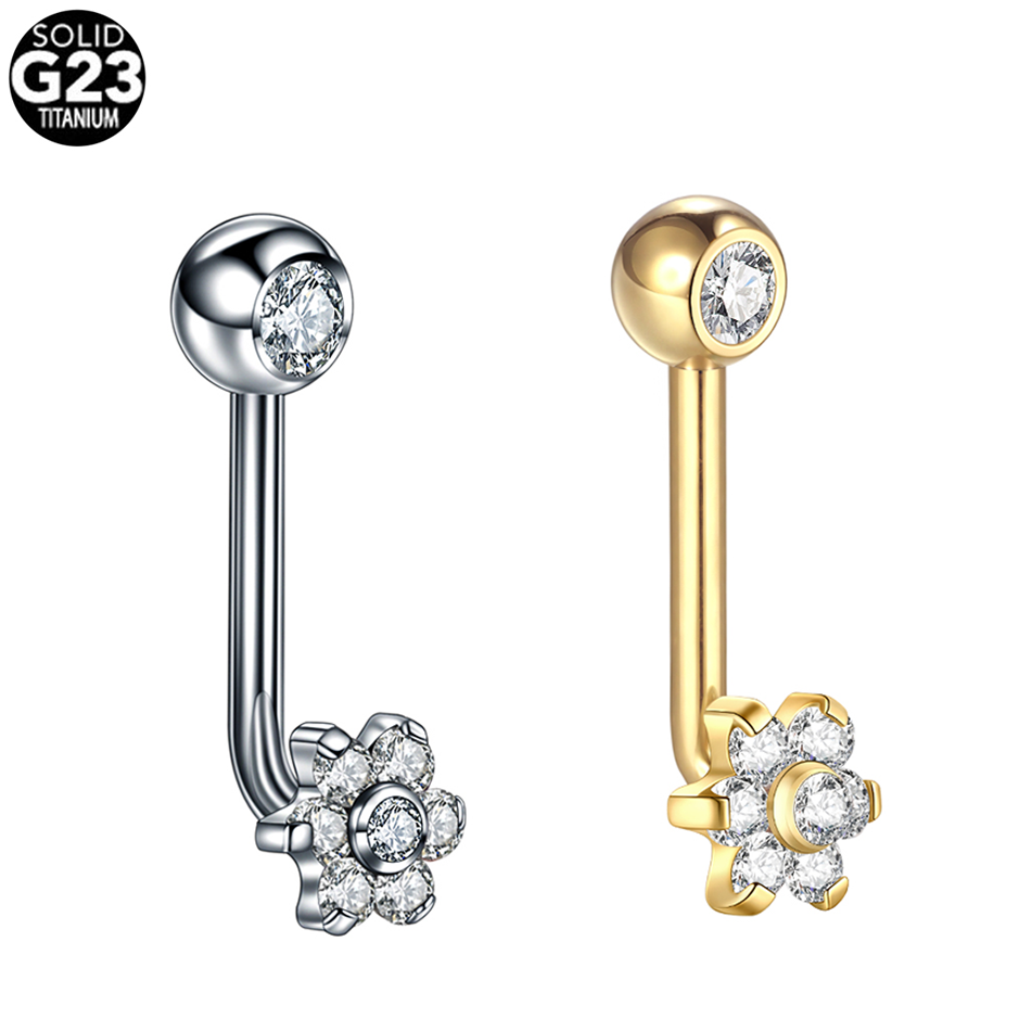 1 adet 14G Titanyum Çiçek Chri - Body Jewelry Vch incelemesi ve fiyatı