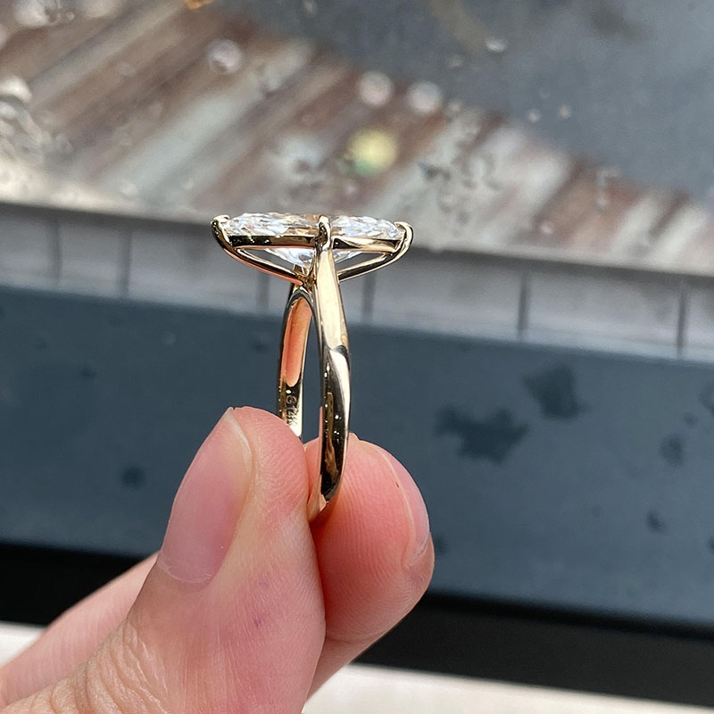 14 Ayar Sarı Altın Sade 2 Kara - Body Jewelry Vch incelemesi ve fiyatı