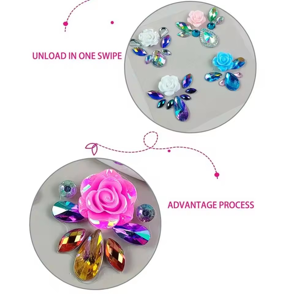 Yeni 3D Rhinestones Yüz Festiv - Body Jewels incelemesi ve fiyatı