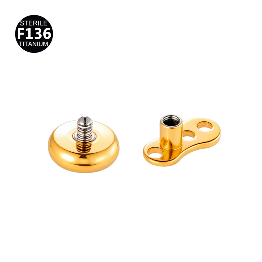 1 Adet F136 Titanyum 14G İçten - Dermal Anchor Top incelemesi ve fiyatı