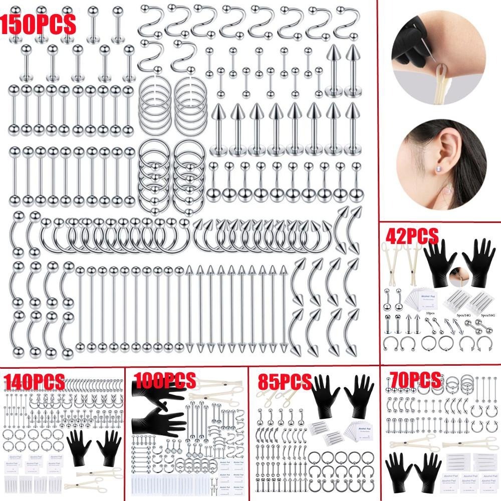 150/140/85/70/42 Parça Vücut P - Body Jewelry Nose incelemesi ve fiyatı