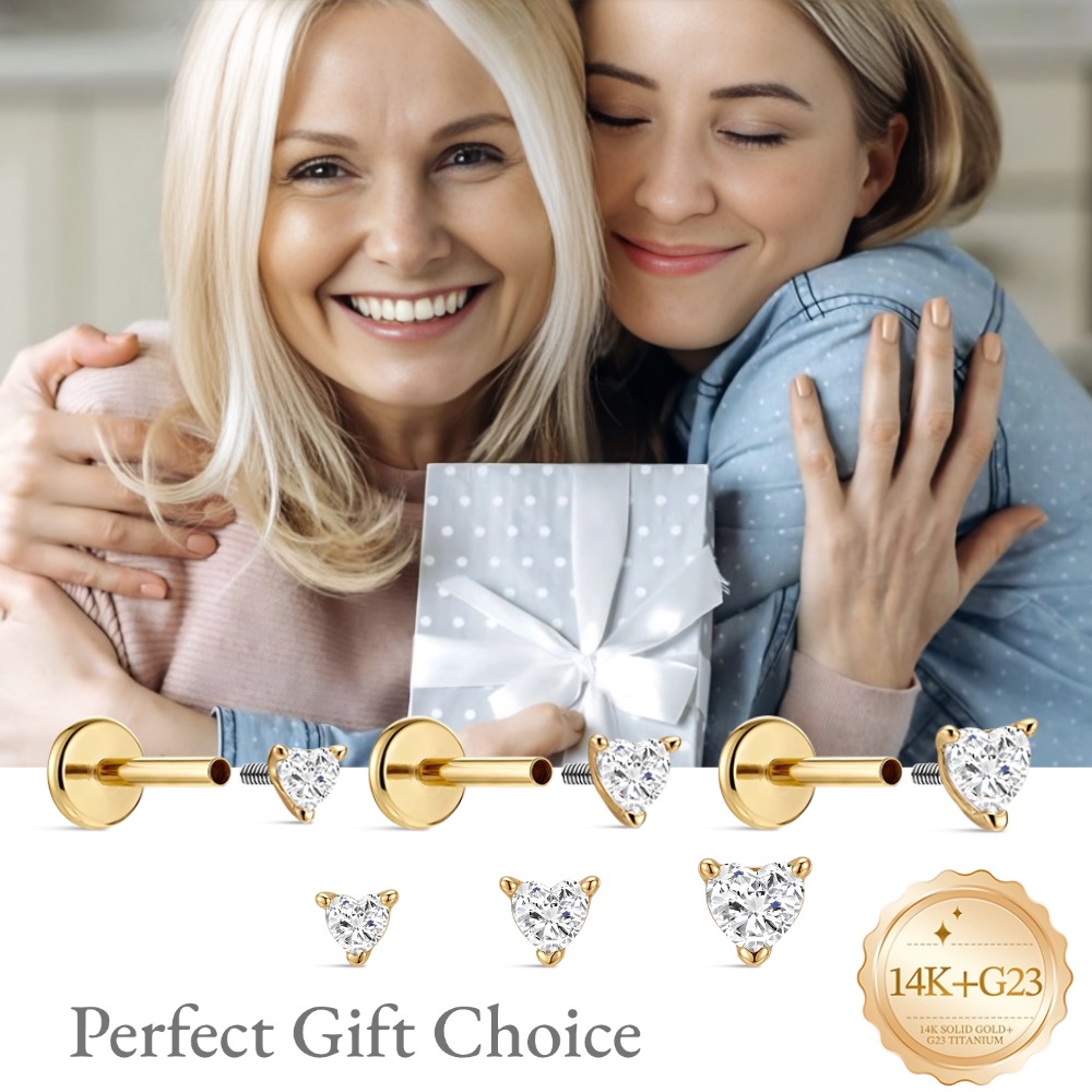 DIeSchein 14K Masif Altın Düz  - Body Jewelry Ear incelemesi ve fiyatı
