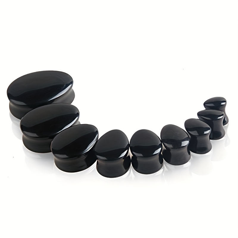 1 çift erkek su damlası şekli  - Body Jewelry Gauge Sizes incelemesi ve fiyatı