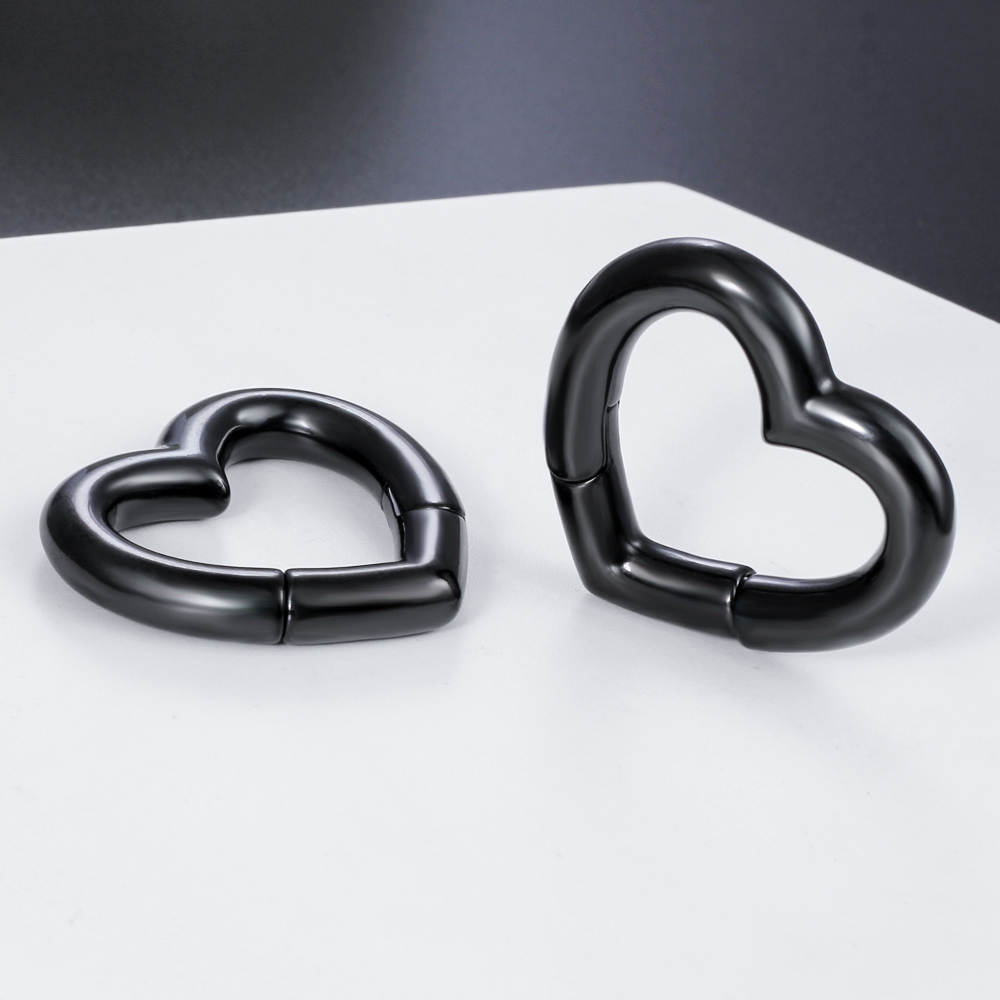 Twolobes 2 adet kalp 316 pasla - Body Jewelry Hangers incelemesi ve fiyatı