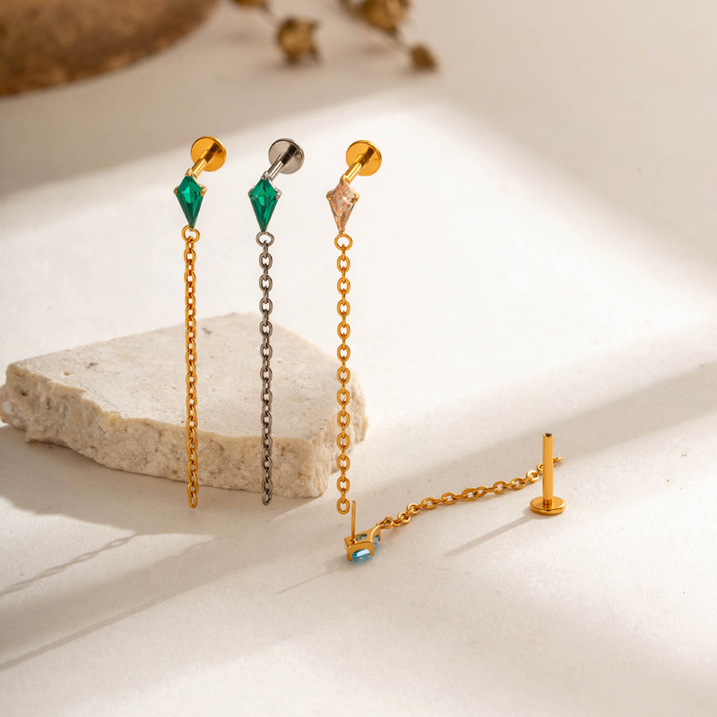 1 Adet G23 Titanyum Piercing İ - Body Jewelry Threadless incelemesi ve fiyatı