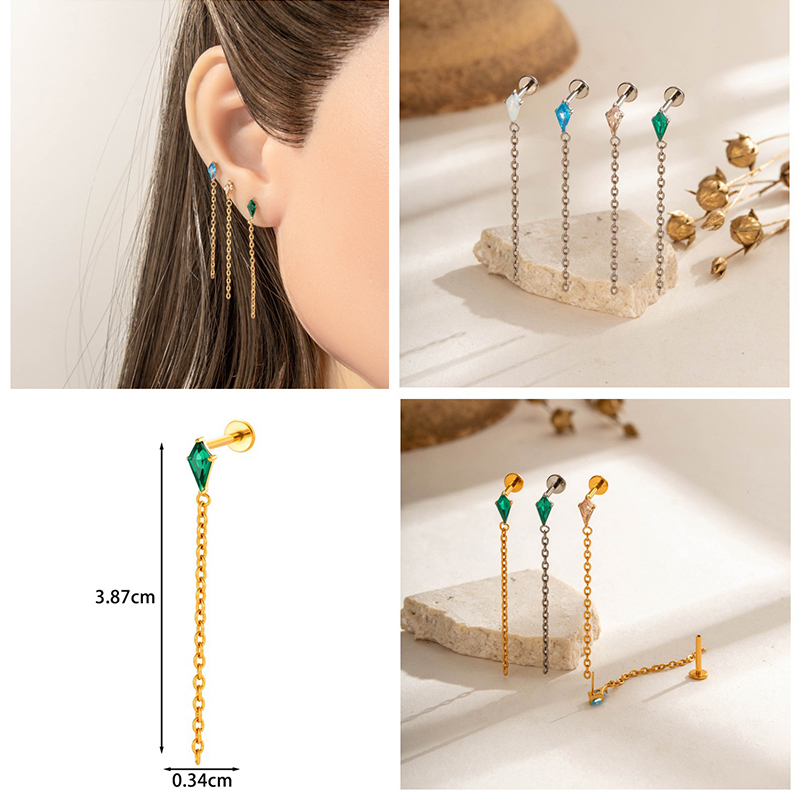 1 Adet G23 Titanyum Piercing İ - Body Jewelry Threadless incelemesi ve fiyatı