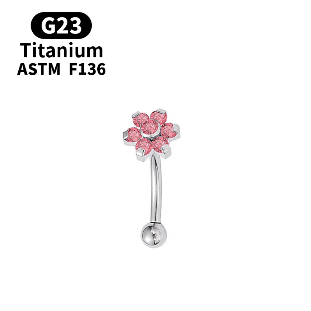 16G romantik göbek halkaları k - Body Jewelry Metal Types incelemesi ve fiyatı