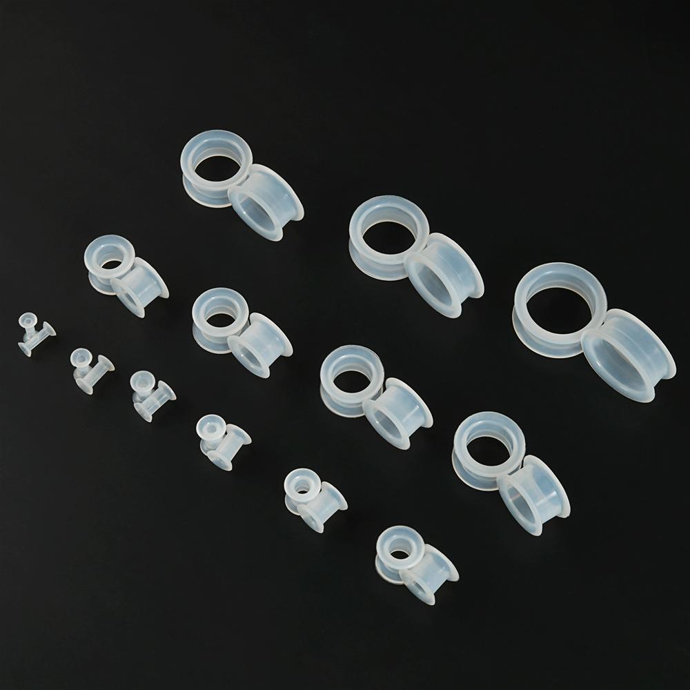 ÇİFT-Şeffaf Kulak Genişleticil - Body Jewelry Gauge Sizes incelemesi ve fiyatı