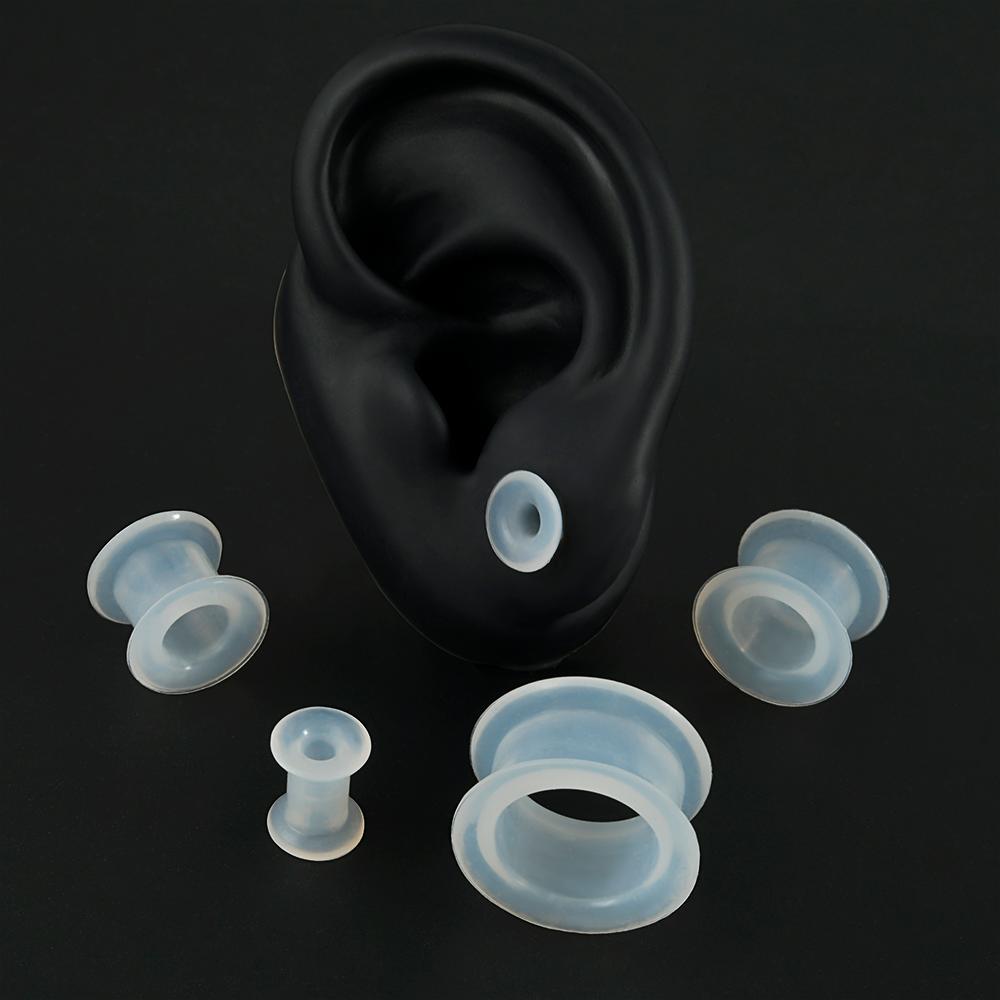 ÇİFT-Şeffaf Kulak Genişleticil - Body Jewelry Gauge Sizes incelemesi ve fiyatı