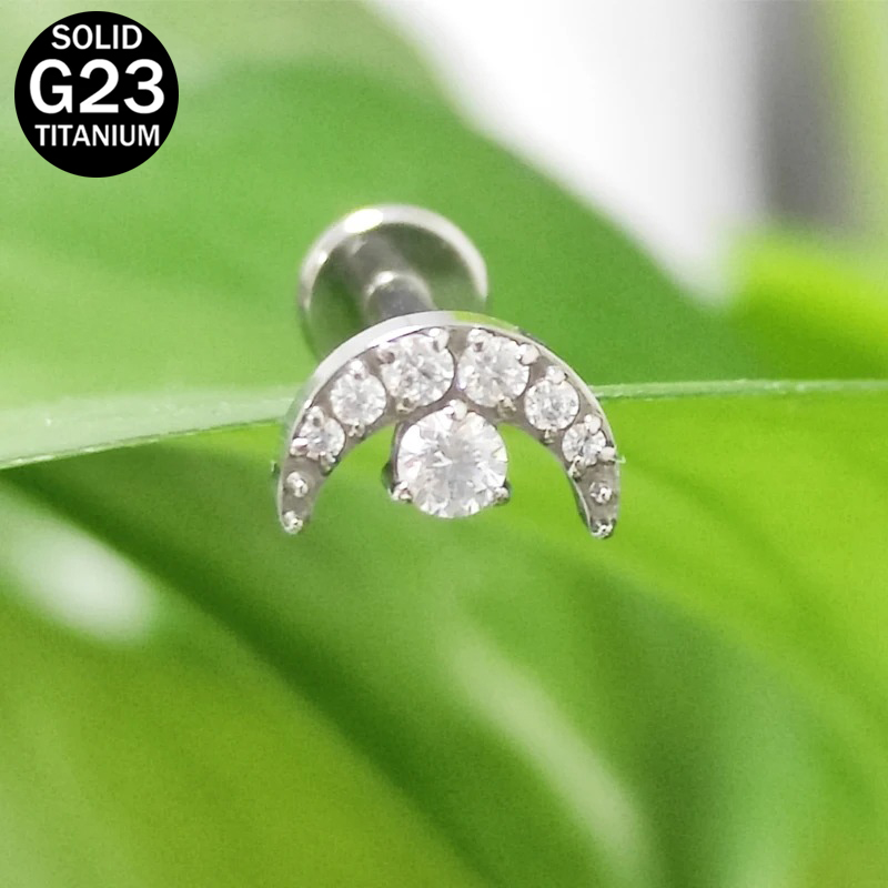 G23 Titanyum Hilal Tasarımlı L - Dermal Anchor Top incelemesi ve fiyatı