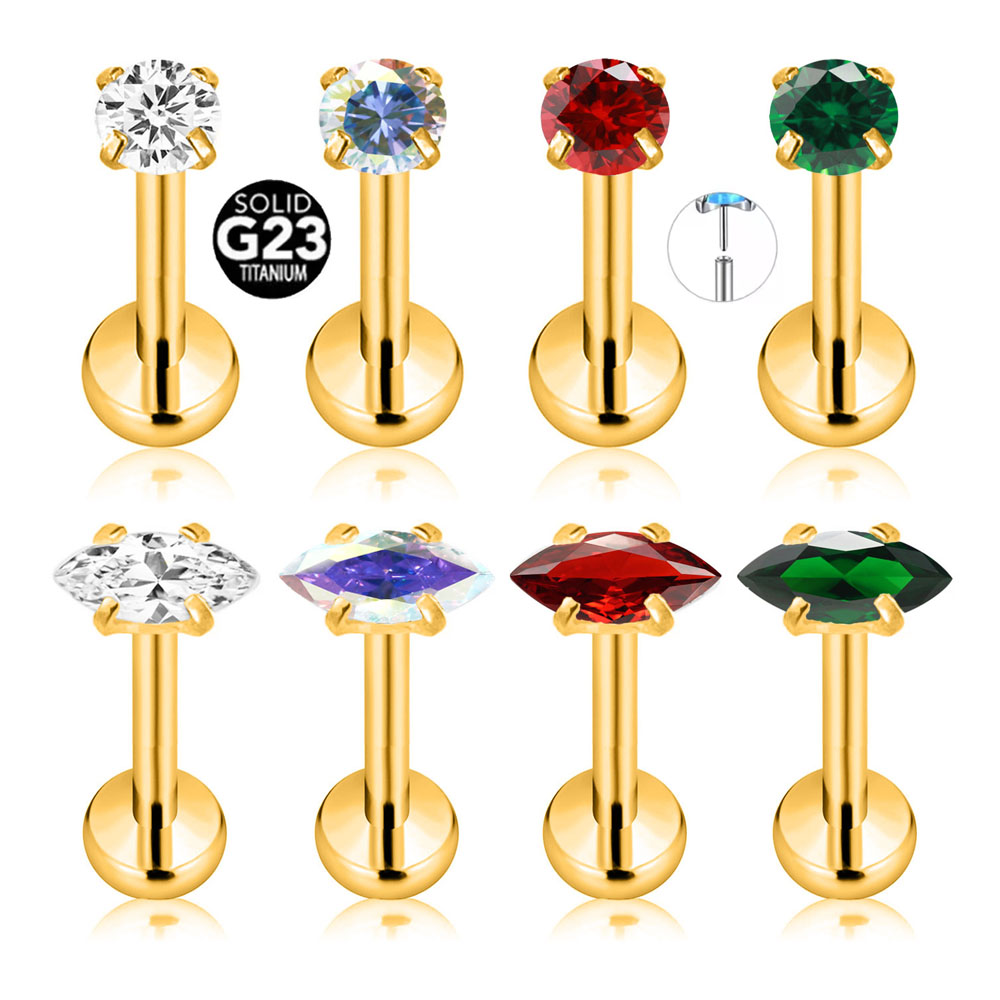 ASTM F136 G23 Titanyum Markiz  - Body Jewelry Threadless incelemesi ve fiyatı