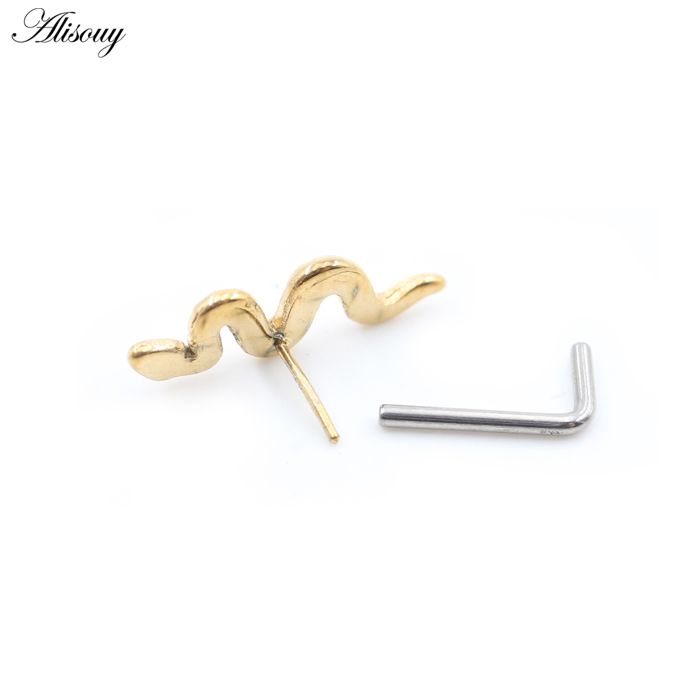 Alisouy 1 adet G23 titanyum di - Body Jewelry Threadless incelemesi ve fiyatı