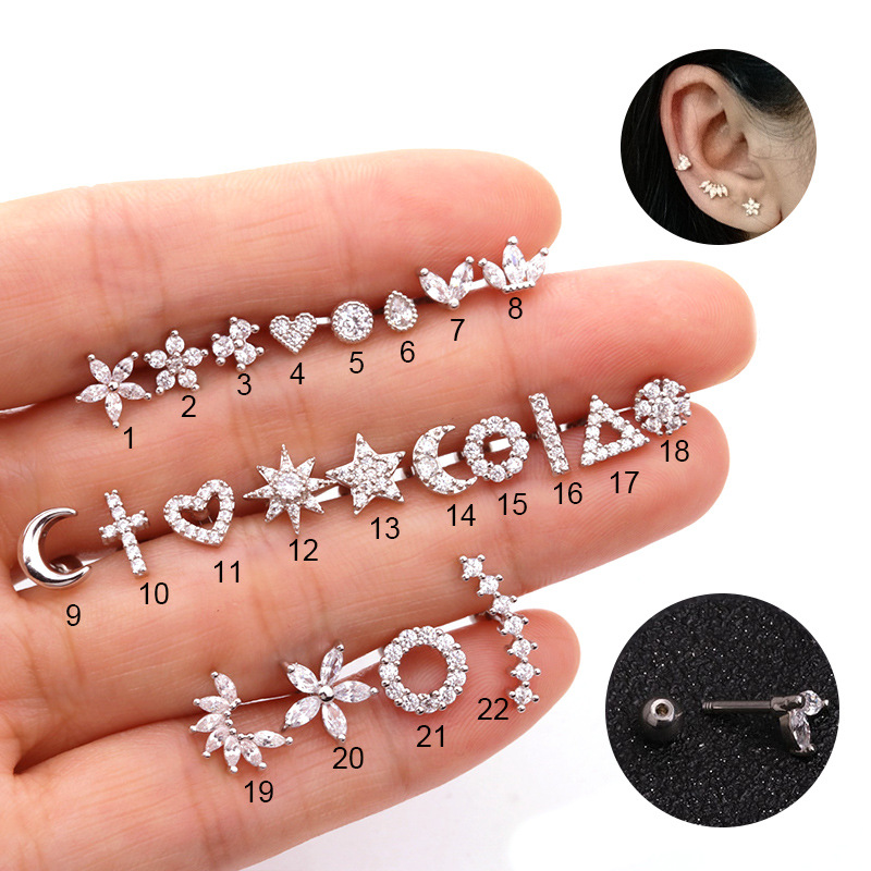 Yeni 1 adet cerrahi çelik ve b - Dermal Anchor Top incelemesi ve fiyatı