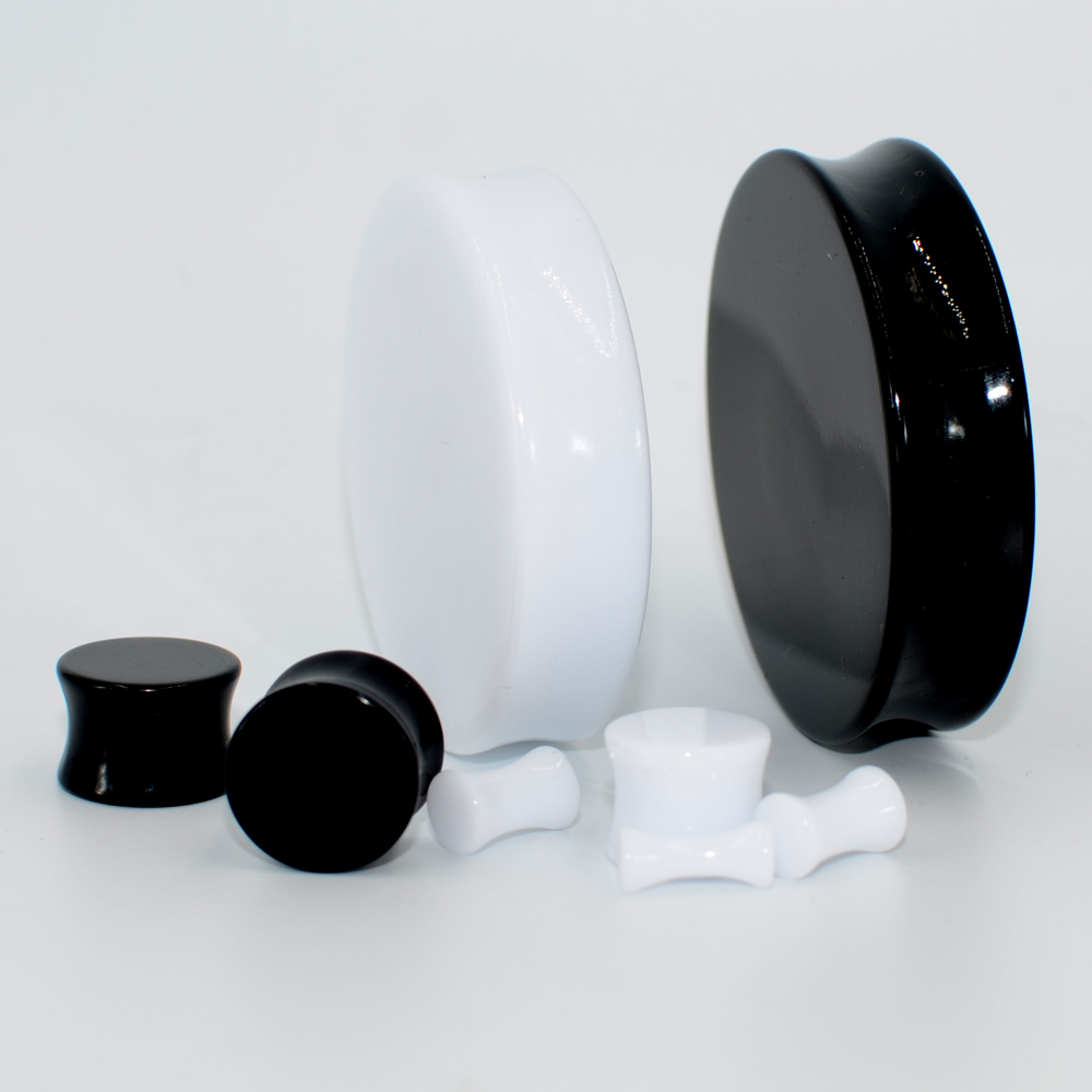 2 çift akrilik kulak tıkaçları - Body Jewelry Gauge Sizes incelemesi ve fiyatı