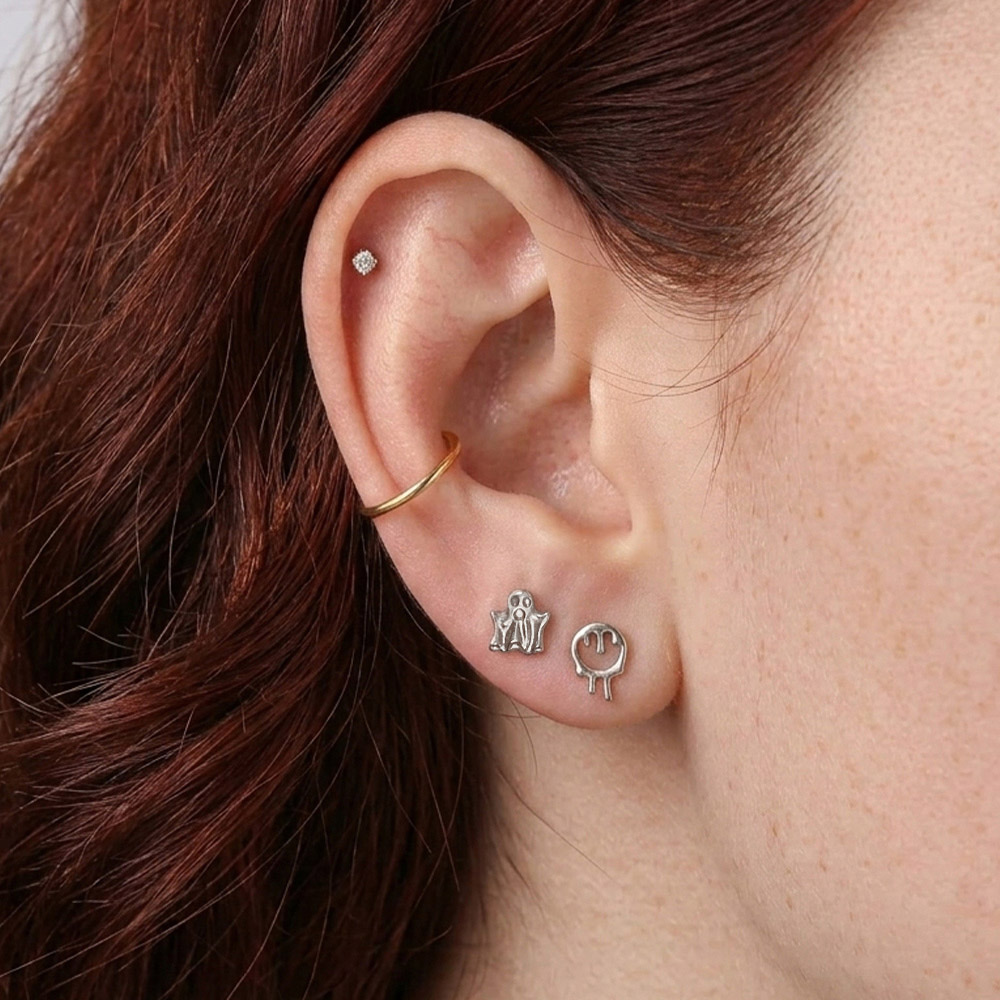 Casvort 1PC ASTM F136 Titanyum - Body Jewelry Threadless incelemesi ve fiyatı