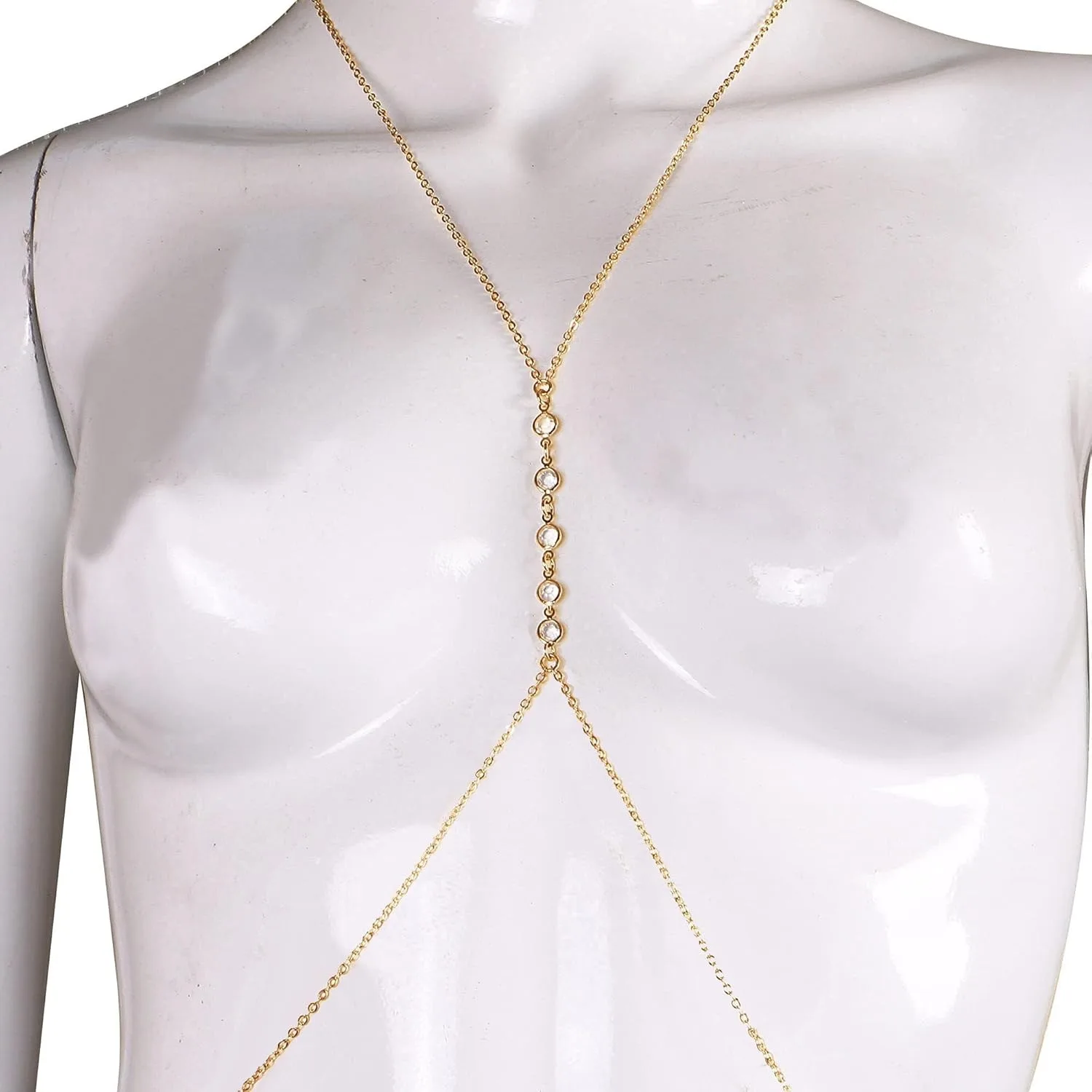 Yaz Plaj Kristal Göbek Bel Zin - Body Chain Jewelry incelemesi ve fiyatı