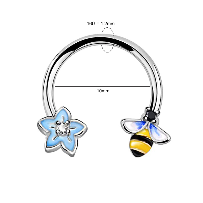 16G Septum Halkası Daith Pierc - Body Jewelry Ear incelemesi ve fiyatı