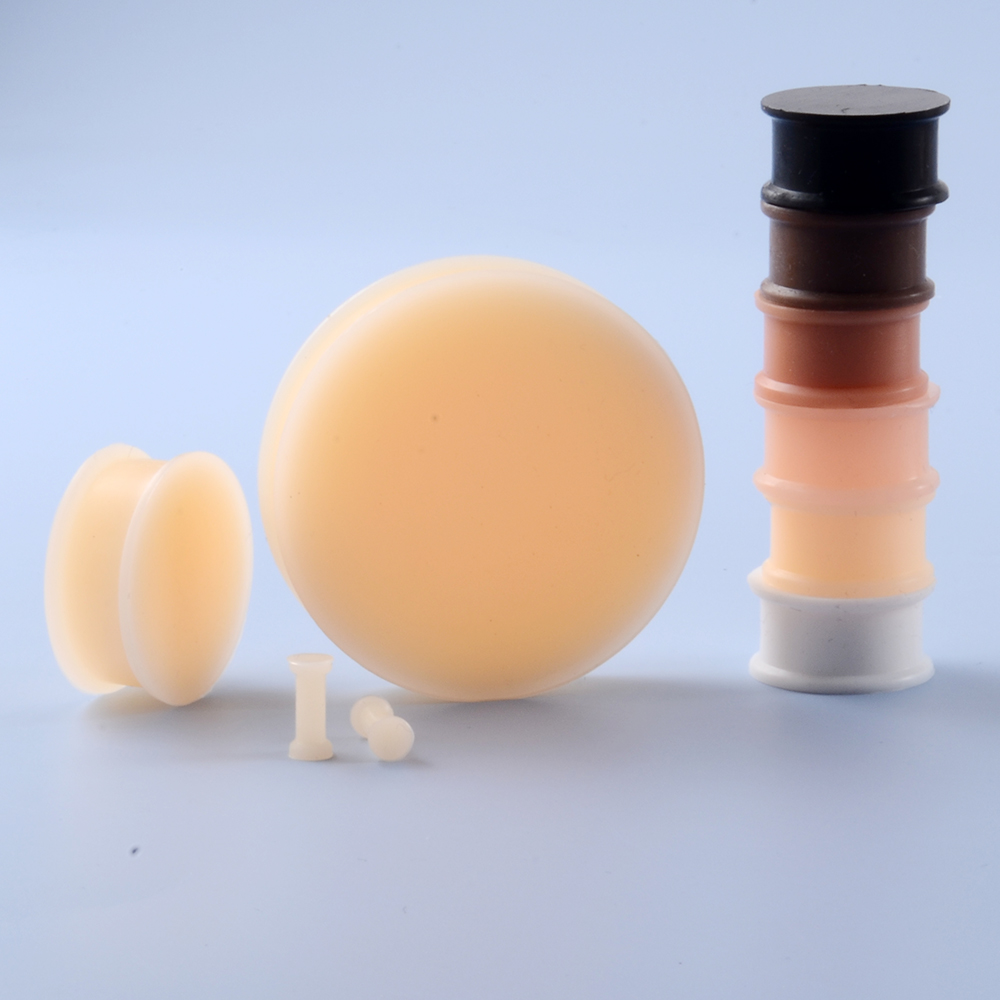 1 çift Silikon Esnek Kalın Kul - Body Jewelry Gauge Sizes incelemesi ve fiyatı