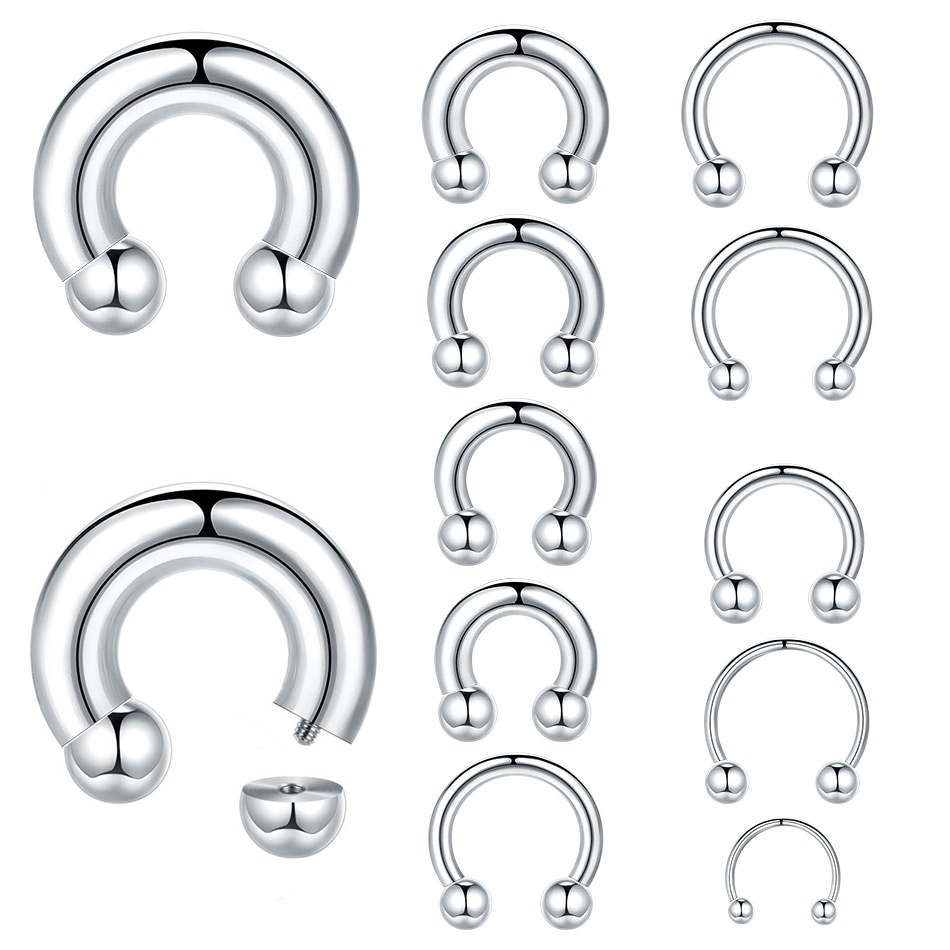 1 adet 18G-00G büyük Ölçülü Pa - Body Jewelry Hangers incelemesi ve fiyatı