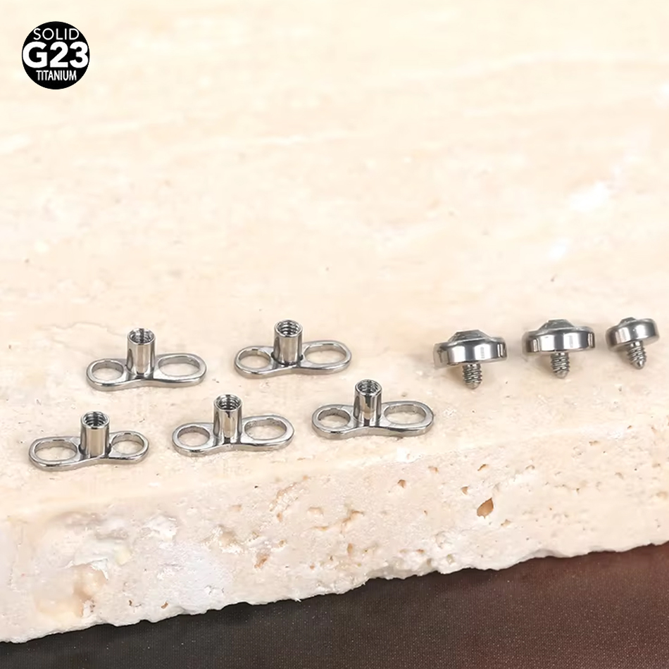 1 Adet/5 Adet Titanyum Mikro D - Dermal Anchor Top incelemesi ve fiyatı