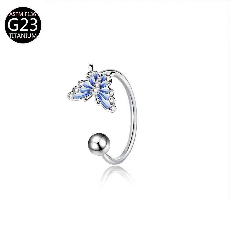 ASTM F136 Titanyum Kelebek Dud - Body Jewelry Nose incelemesi ve fiyatı