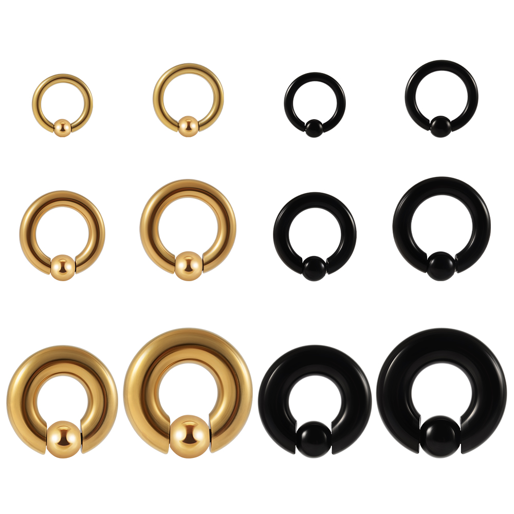 1 adet paslanmaz çelik büyük b - Body Jewelry Gauge Sizes incelemesi ve fiyatı
