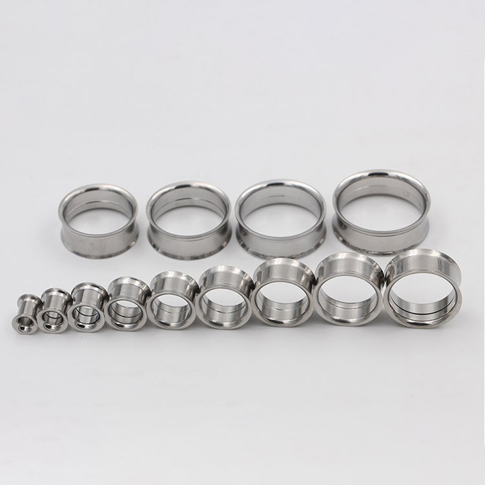 1 çift/12 çift Set paslanmaz ç - Body Jewelry Gauge Sizes incelemesi ve fiyatı