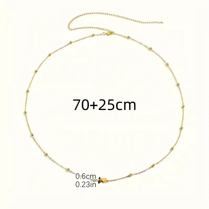 Zarif Altın Kalpli Bel Zinciri - Body Chain Jewelry incelemesi ve fiyatı