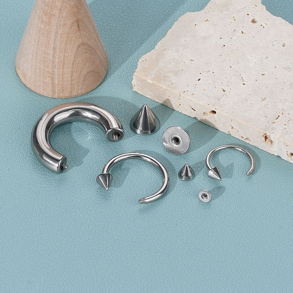 1 adet paslanmaz çelik büyük b - Body Jewelry Gauge Sizes incelemesi ve fiyatı